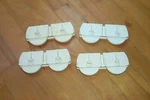 Lot Of 4 Whirpool Dishwasher Lower Tandem Rack Rollers Wheels 717507 717508. Fixed Price $7.24.