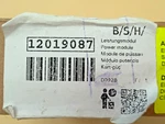 Bosch Refrigerator Freezer Power Module 12019087 Oem Genuine New. Fixed Price $55.00.