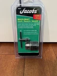 Jacobs 30247 Keyed Taper 3-FLAT Shank Drill Chuck In. 3/8-24 Mount. Fixed Price $14.95.