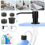 Diy Stainless Steel Soap Dispenser Kitchen Sink Hand Liquid Pump Bottle Tube. Fixed Price $9.42.