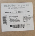Brand New Miele Dishwasher Control Panel Fascia 5577810. Fixed Price $319.95.