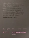 Stonehenge 100% Cotton Paper Pad 9"X12" 15 Sheets/pkg-kraft 250GSM. Fixed Price $31.62.