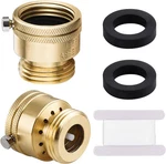 2 Pcs Brass Vacuum Breaker, 3/4'' Solid Lead-free Compliant Anti-siphon. Fixed Price $14.13.