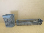 Kitchenaid Dishwasher Utility Basket Set Part # W10702379 W10482109. Fixed Price $24.58.