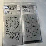 Tim Holtz Layering Stencils Lot Of Hocus Pocus & THS132 Sparkle Pieces. Fixed Price $8.49.