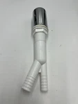 Qty Ez-flo White Plastic Air Gap With Chrome Cap X 2.5 9. 160421. Fixed Price $16.72.